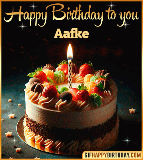 Happy Birthday to you gif Aafke