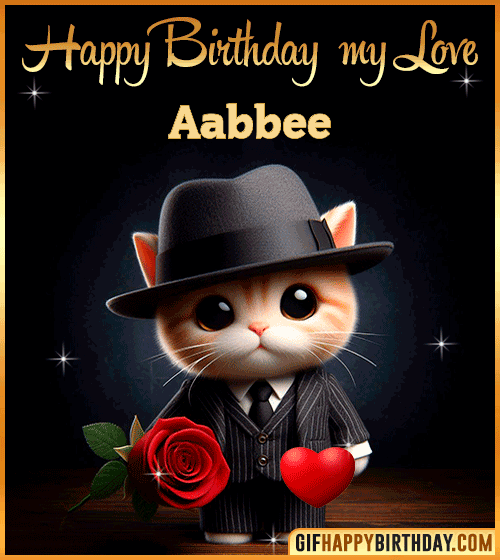 Happy Birthday my love Aabbee