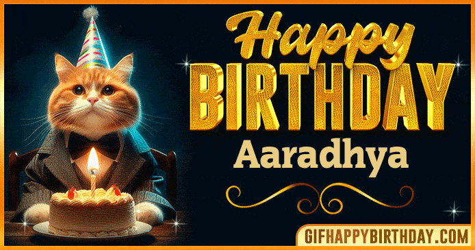 Happy Birthday Aaradhya GIF